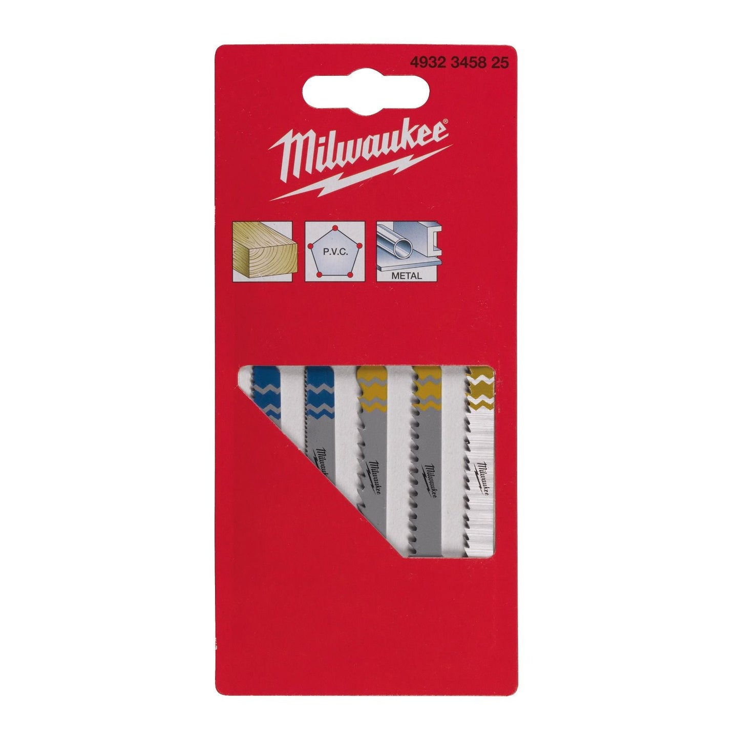 Milwaukee Lames de scie sauteuse - lot de 5