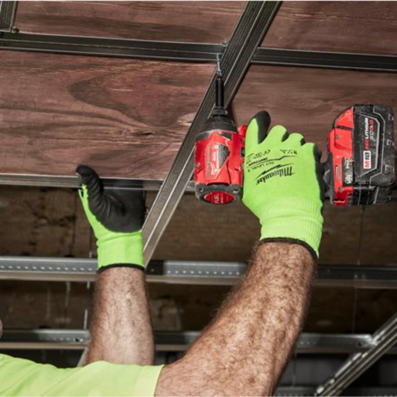 Milwaukee Gants de travail Hi-Vis Cut C - 9/L