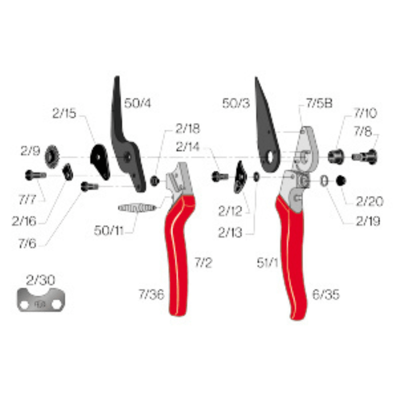 FELCO 51 Ciseaux à onglons