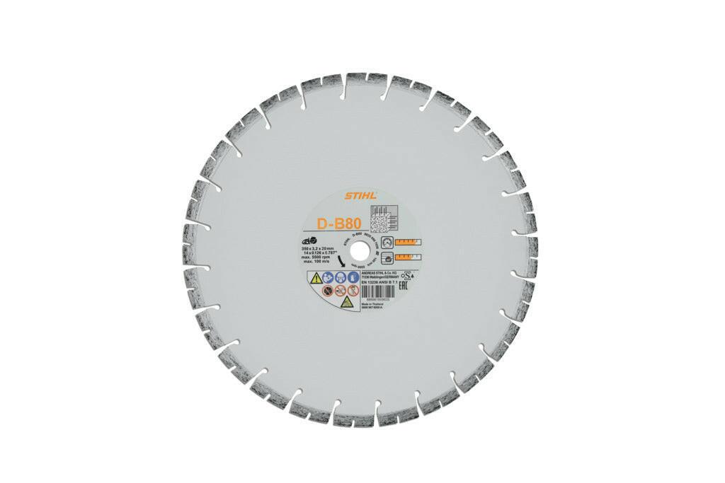 STIHL D-B80 Disque diamant - Ø 350 mm