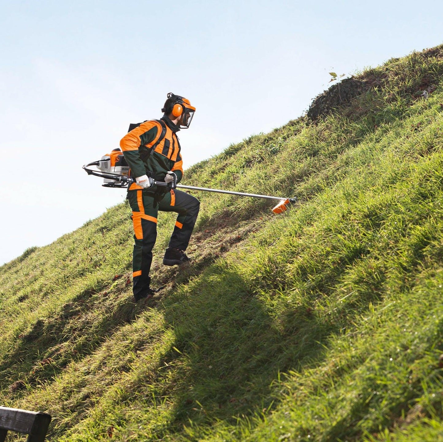 STIHL FR 410 C-E Ruggedragen Bosmaaier