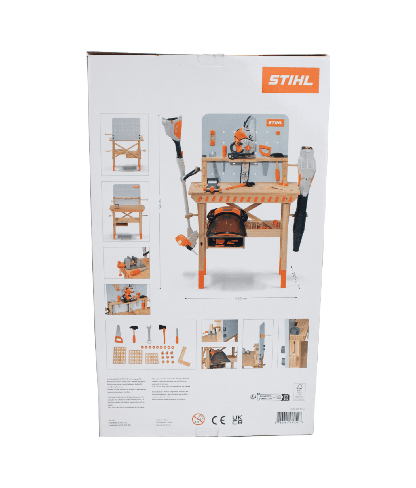 STIHL Houten Werkbank voor Kinderen