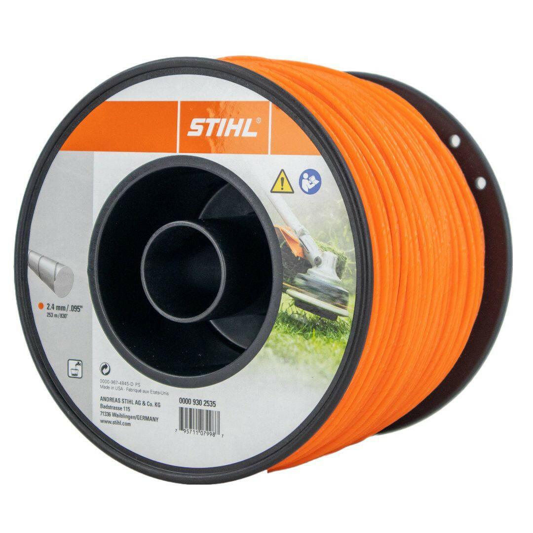 STIHL Fil de coupe rond et silencieux - 2,4 mm - 83 mètres