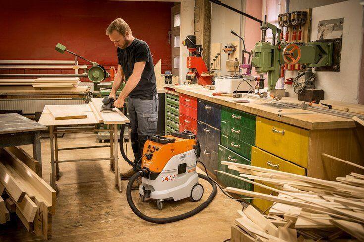 STIHL SE 133 ME Aspirateur de sécurité classe M