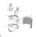 STIHL Coiffe intérieure 3M, G500 (OEM 0000-884-9712)
