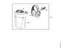 STIHL Support de visière, y compris système d'articulation (OEM 0000-884-0478)