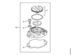 STIHL 00009674301 - Adhesive strip