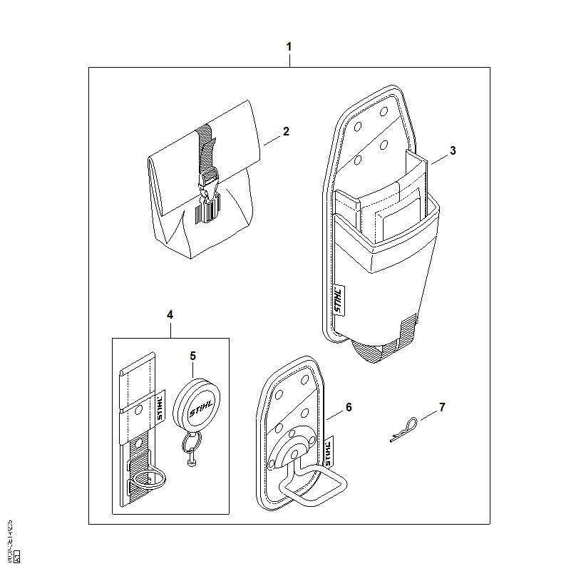 STIHL 00008826800 - Retractor