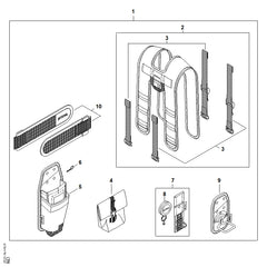 STIHL 00000071904 - Spring clip set