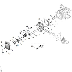 STIHL 00020251901 - Exhaust valve