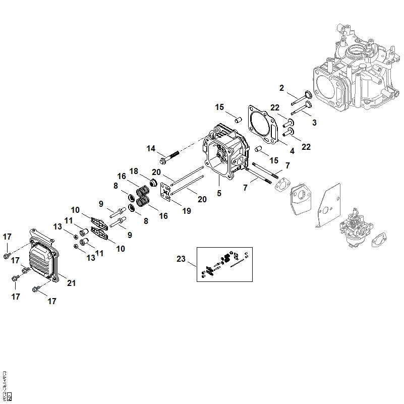 STIHL 00020380301 - Screw