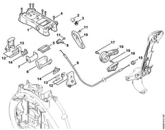 STIHL 42447912901 - Lever