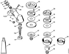 STIHL 41197136500 - Plug screw