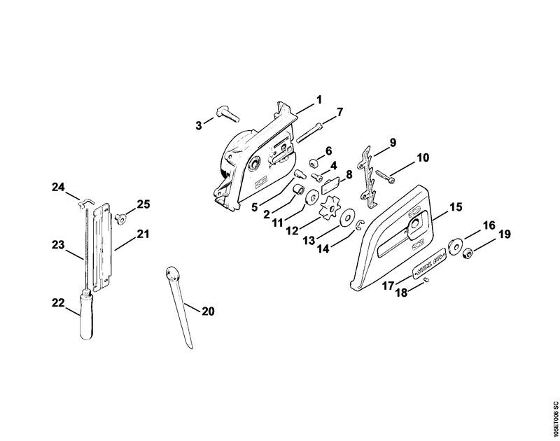 STIHL 11216642800 - Guide piece