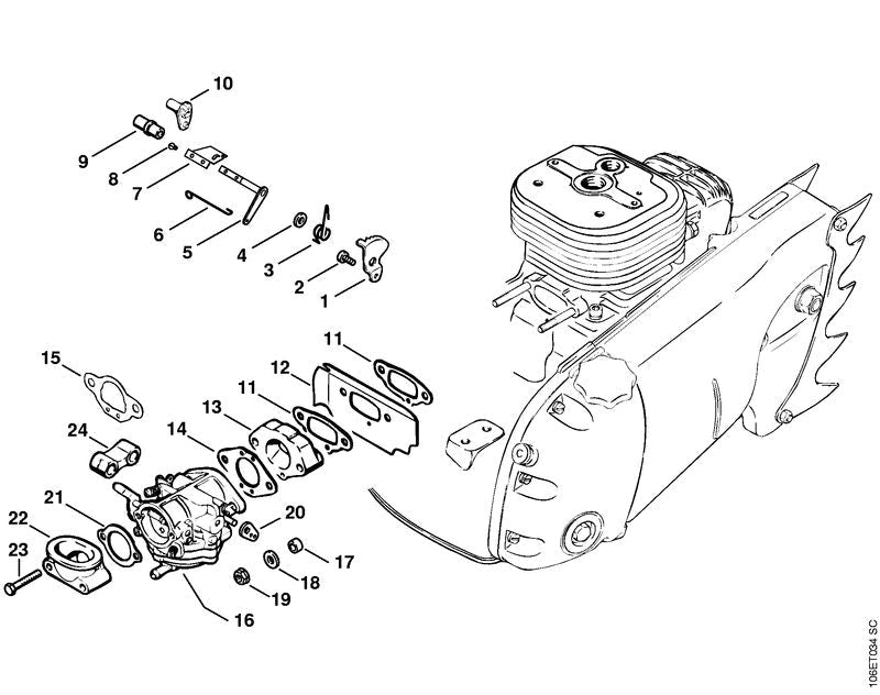 STIHL 11061237600 - Strap