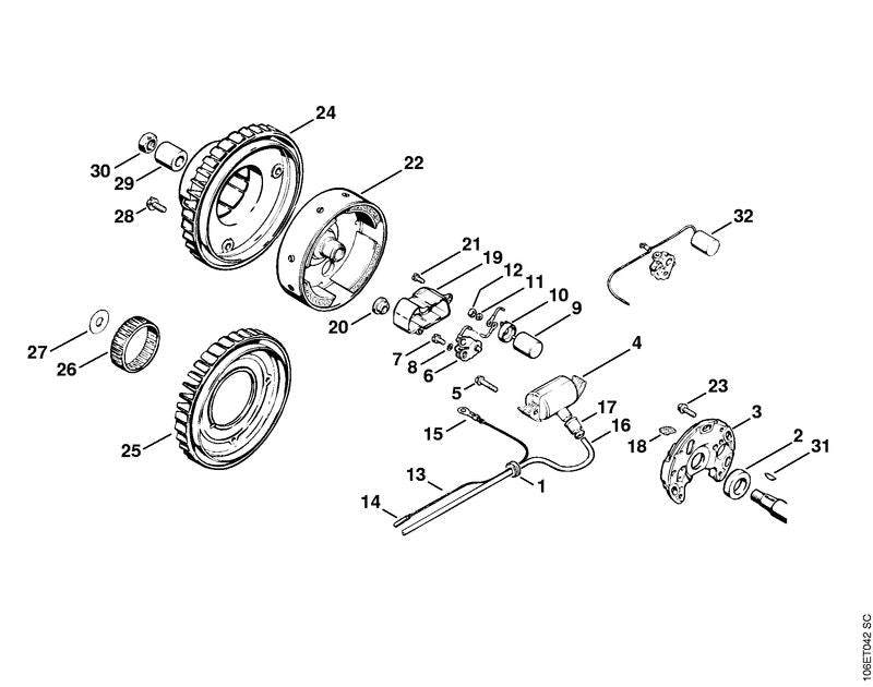 STIHL 11064001206 - Flywheel
