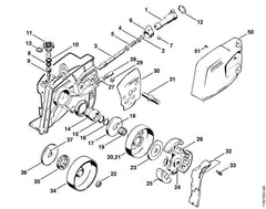 STIHL 00009975811 - Tension spring