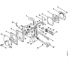 STIHL 11101223200 - Torsion spring