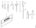 STIHL Tuyau 3 m (OEM 0000-930-2207)