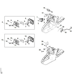 STIHL 11181821501 - Throttle rod