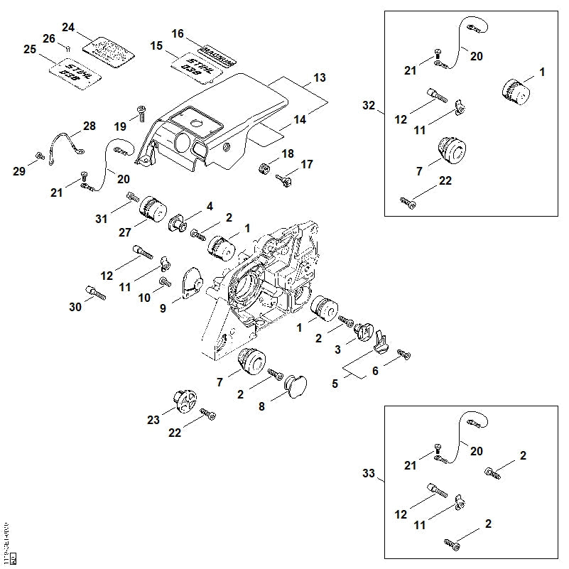 STIHL 11217911200 - Retainer
