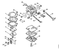 STIHL 11171214800 - Pump diaphragm
