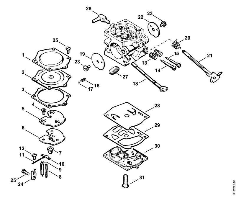 STIHL 11171290900 - Gasket