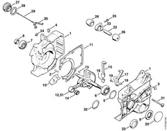 STIHL 11117909900 - Annular buffer
