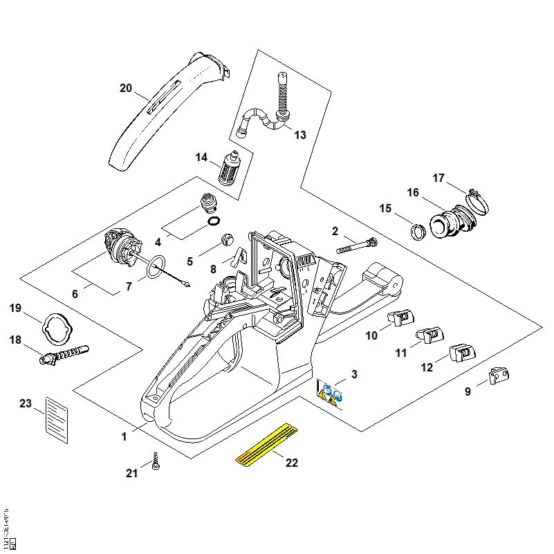 STIHL 11211412200 - Manifold