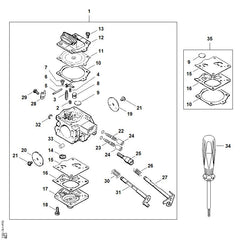 STIHL 11221226703 - High speed screw
