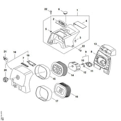 STIHL 11220801604 - Shroud