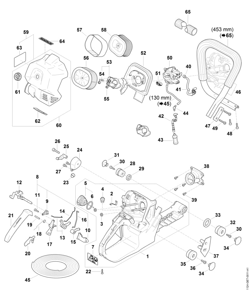 STIHL 11441414000 - Slide