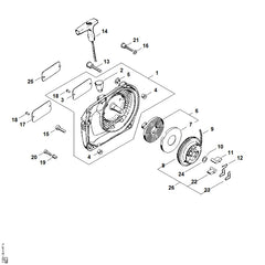 STIHL 00007906100 - Screw assy. M4