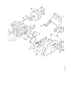 STIHL 00006600850 - Bumper spike