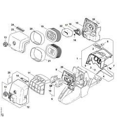 STIHL 11221414000 - Slide