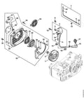 STIHL Plaque matricule MS 200 T (OEM 1129-967-1503)