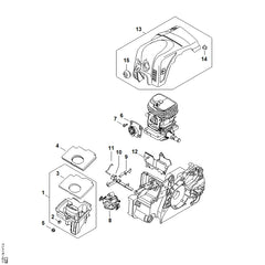 STIHL 11301402500 - Manifold