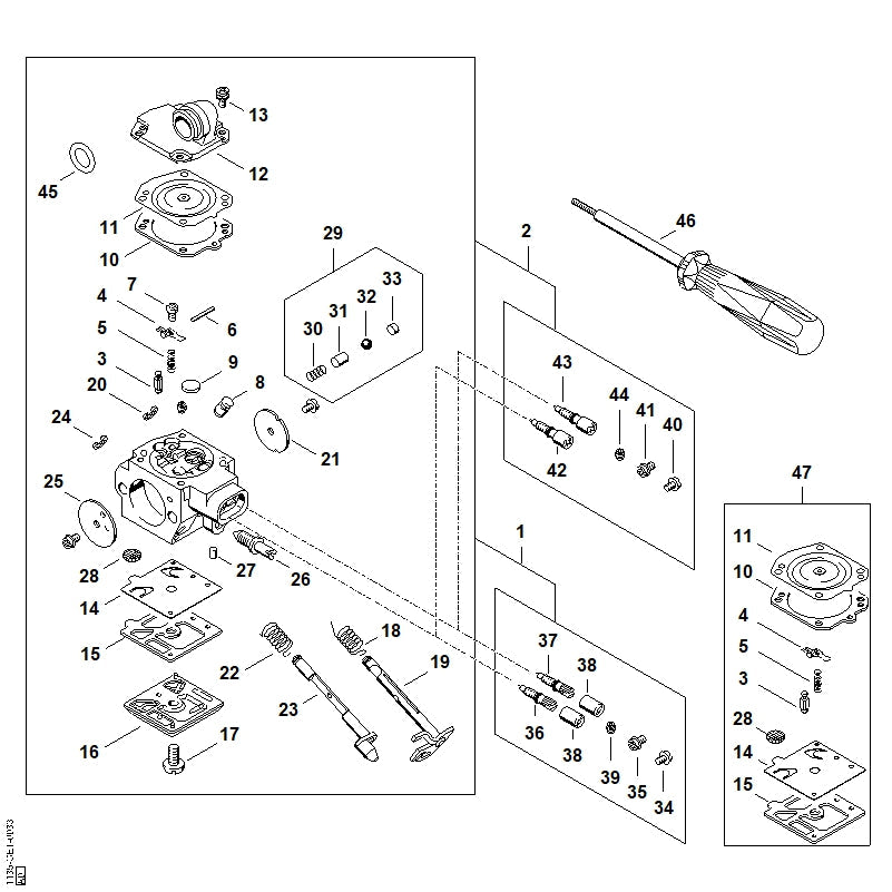 STIHL 11211215602 - Fixed jet 0.52