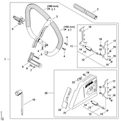 STIHL 11386561500 - Guard