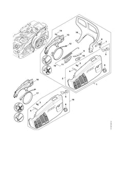 STIHL 11376487700 - Cover