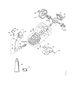 STIHL 11370841602 - Cover