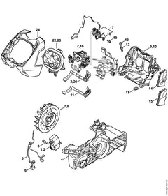 STIHL 11381200625 - Carburetor HD-49F