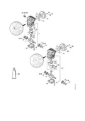 STIHL Cylindre avec piston Ø 38 mm (OEM 1139-020-1203)