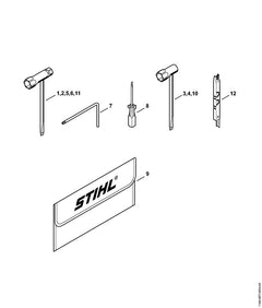 STIHL 11408901400 - Tool kit
