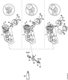 STIHL 11400302009 - Piston Ø 47 mm