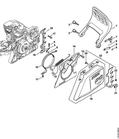 STIHL 11407906101 - Screw assy. P6