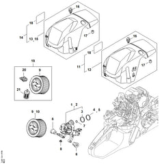 STIHL 11400801632 - Shroud