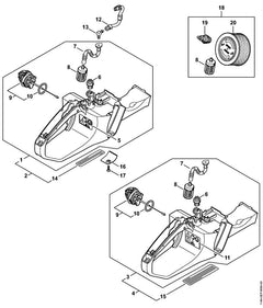 STIHL 00009677251 - Warning pictogram QS