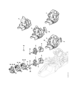 STIHL 11401200600 - Carburetor WTE-8A
