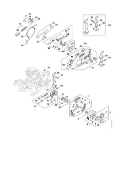 STIHL 00009975606 - Tension spring